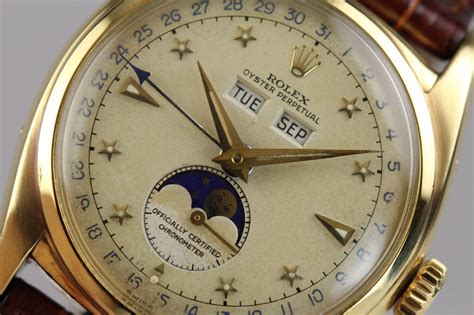 rolex triple calendar chronograph|Rolex 6062 moonphase.